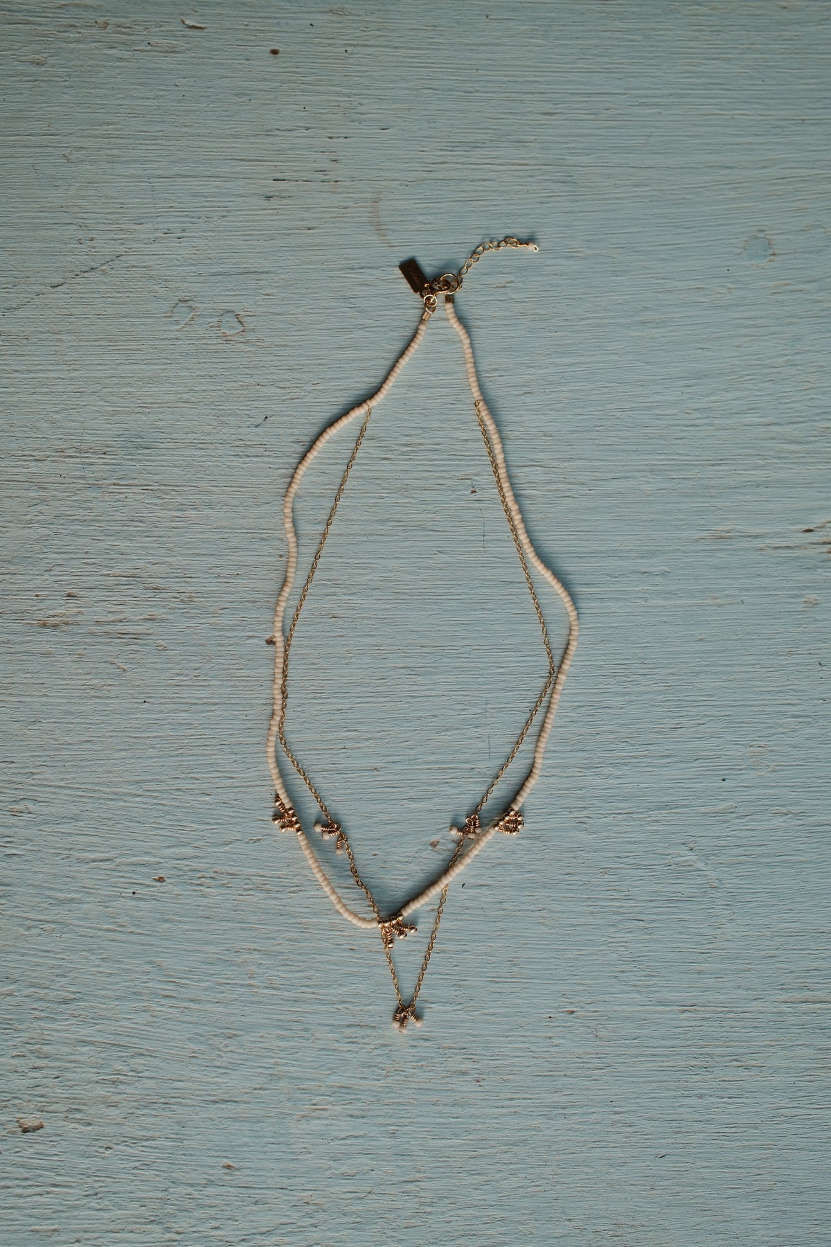 Layered Cluster necklace
