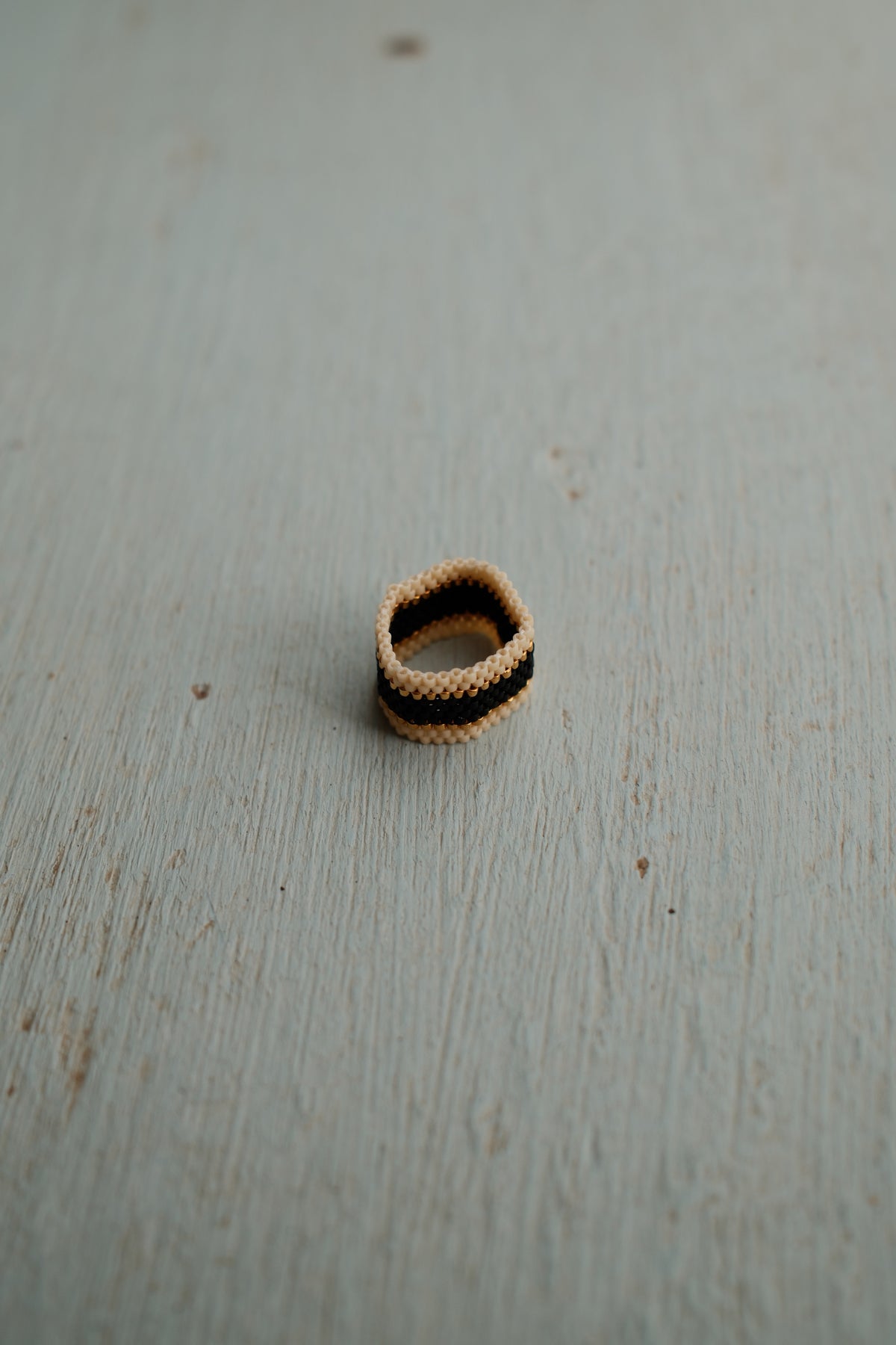 Wide Woven Ring