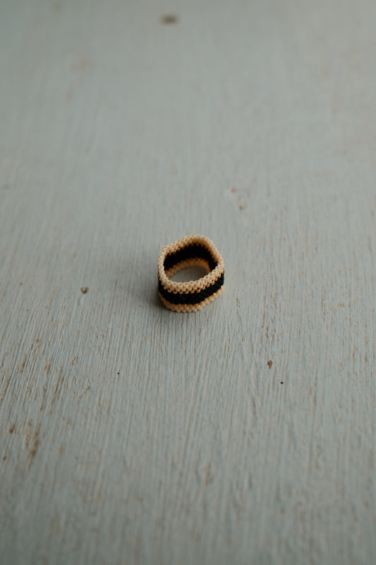 Wide Woven Ring